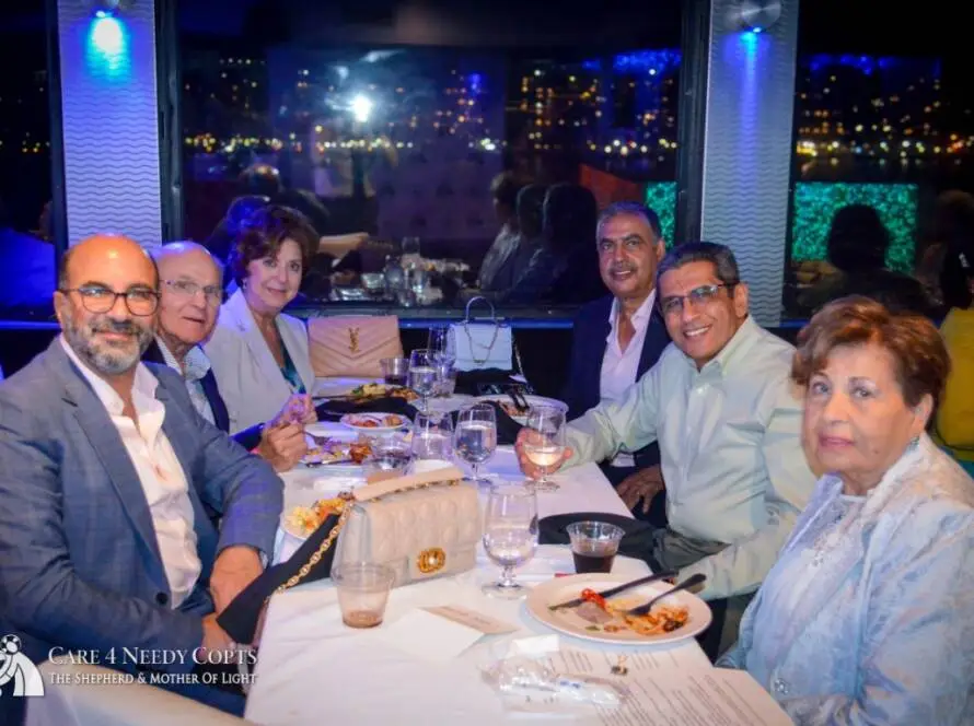 Care 4 Needy Copts board members at the New Jersey Cruise