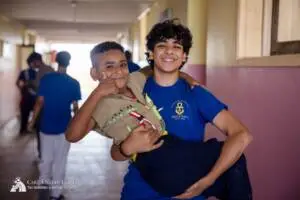 Serve and Shine Egypt 2026 volunteer team in Manfalot, Assiut