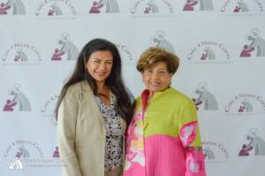 Mrs. Laila Sidhom BOARD MEMBER PRESIDENT of care 4 needy copts and Nermien Riad Founder and Executive Director of Coptic Orphans at care 4 needy copts new jersey event 2026