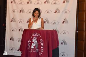 Elaine Barsoom, Founder of waveco.ai and Venture Partner at Silicon Foundry at care 4 needy copts event 2026 - new york